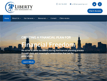 Tablet Screenshot of libertyassetmgt.com